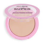 Relove By Revolution Super Matte Pressed Powder Vanilla
