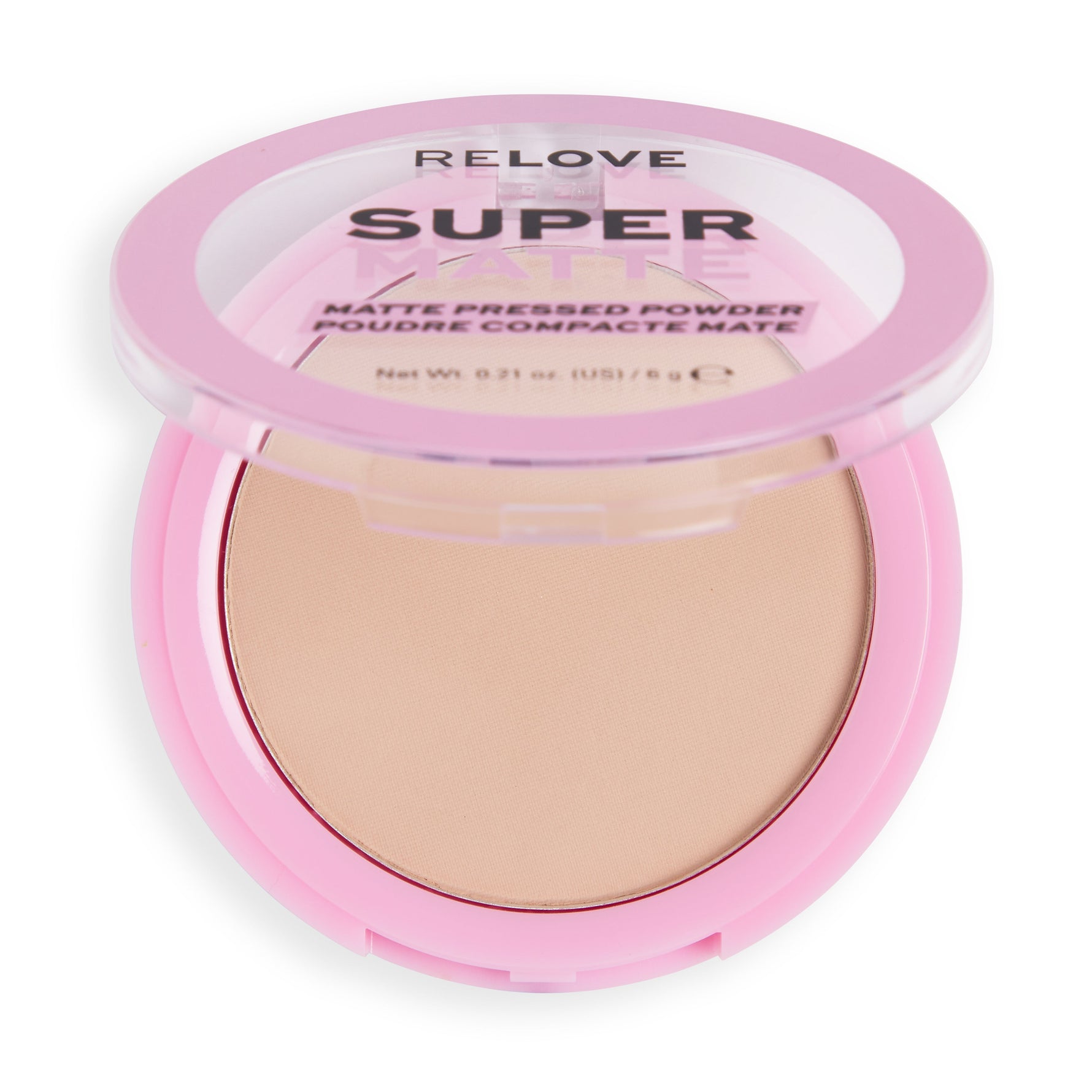 Relove By Revolution Super Matte Pressed Powder Vanilla