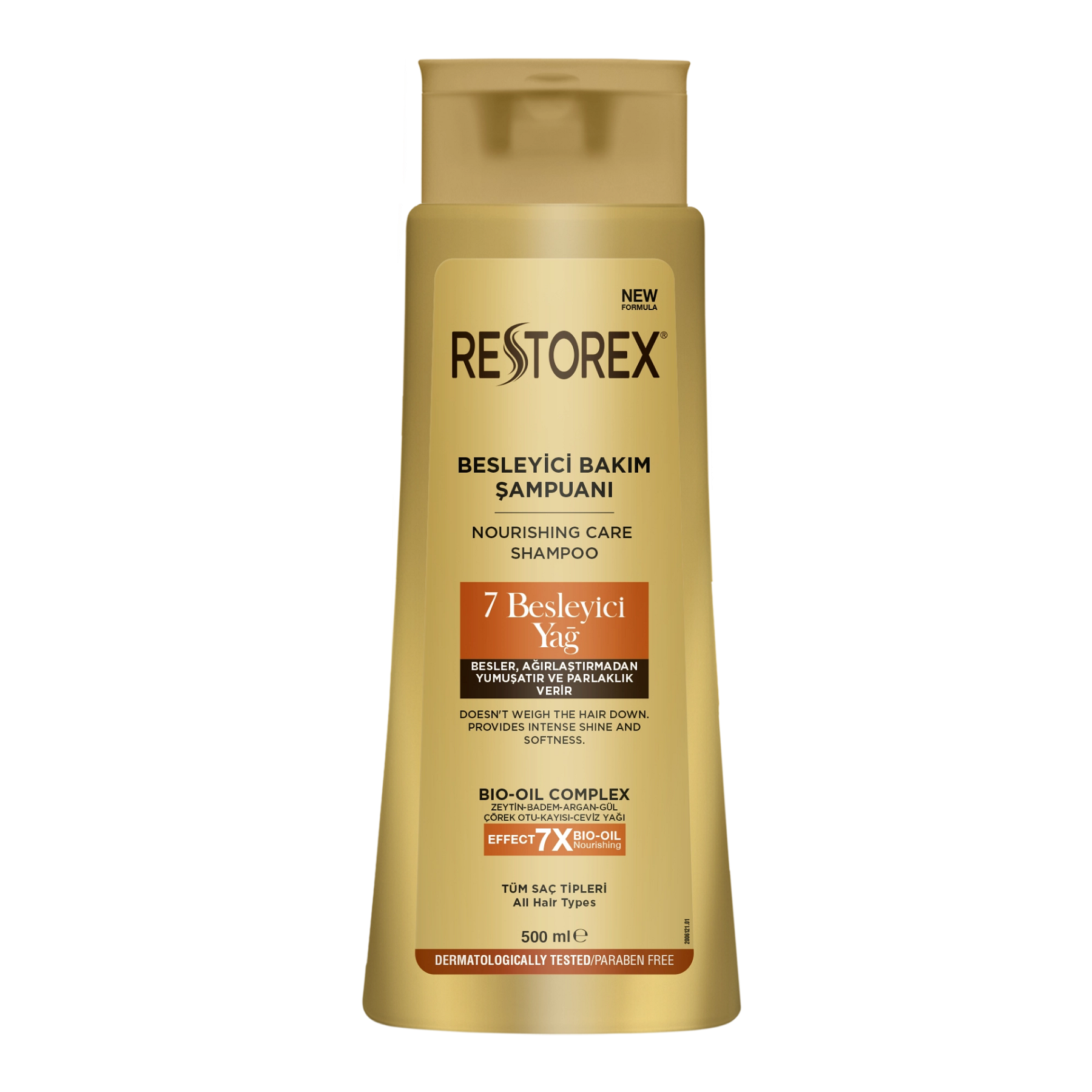 Restorex - All Hair Types - Nourishing Care Shampoo 500ml