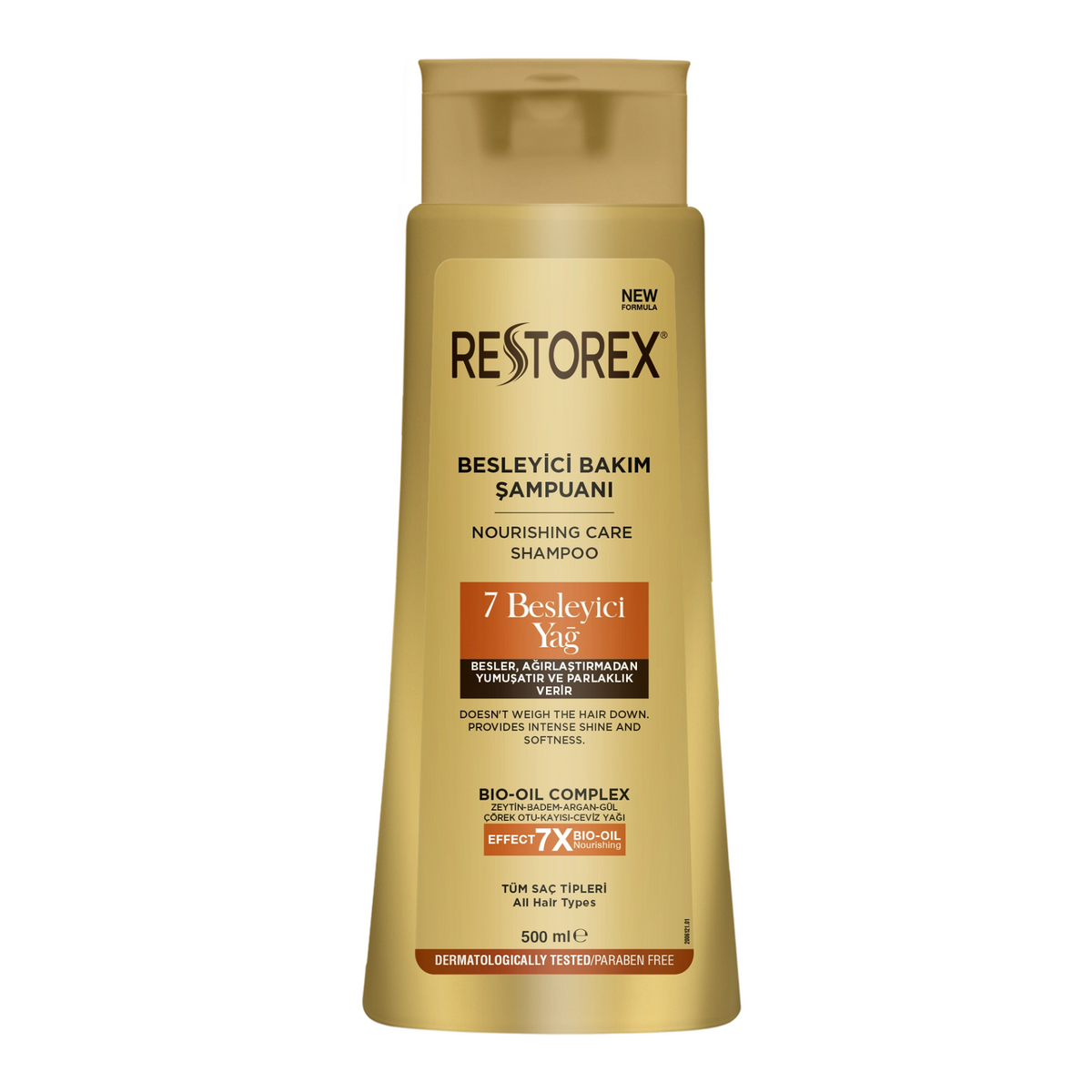 Restorex - All Hair Types - Nourishing Care Shampoo 500ml