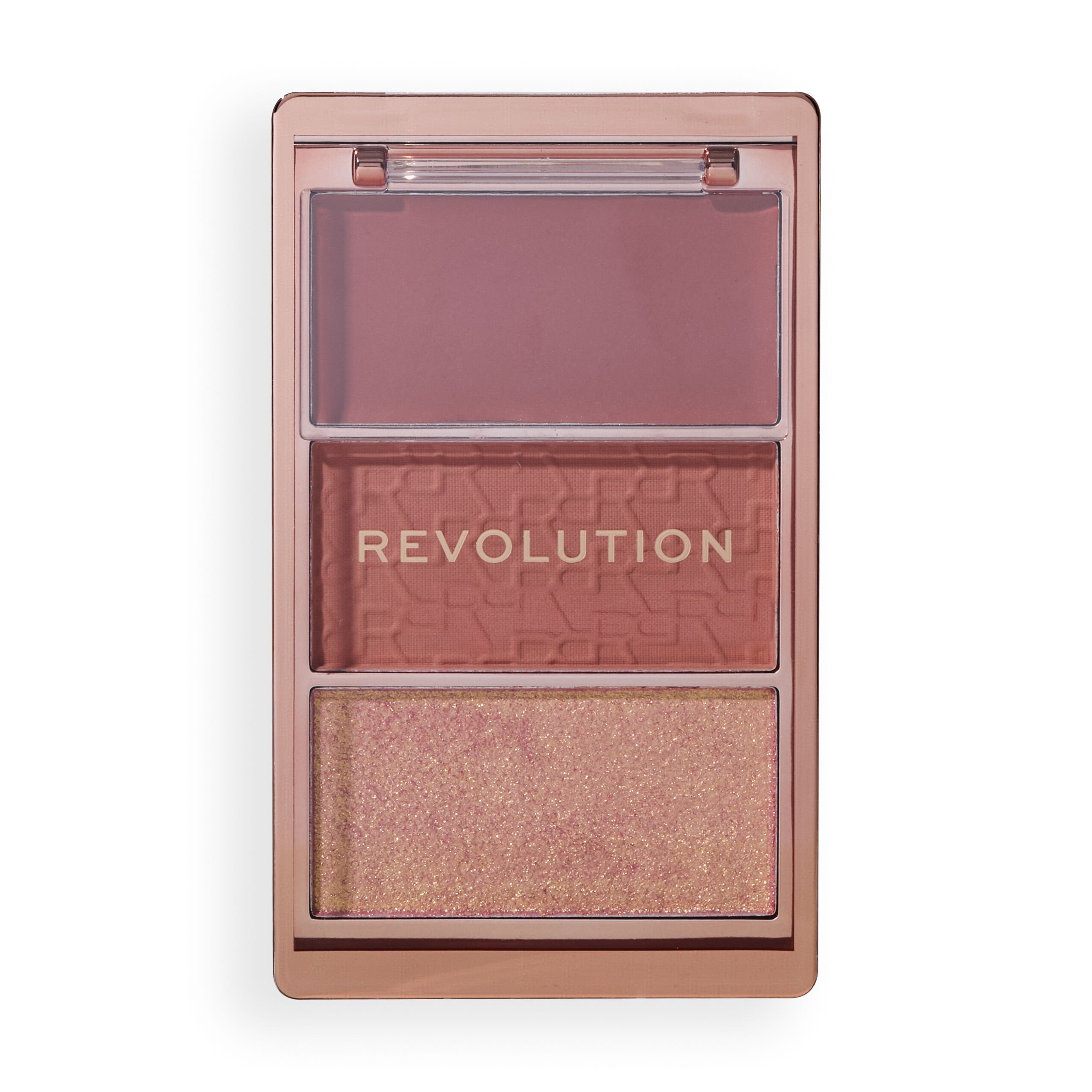 Revolution Blush Icon Palette - Aura Points Rose