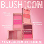 Revolution Blush Icon Palette Authentic Peach