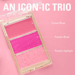 Revolution Blush Icon Palette Authentic Peach