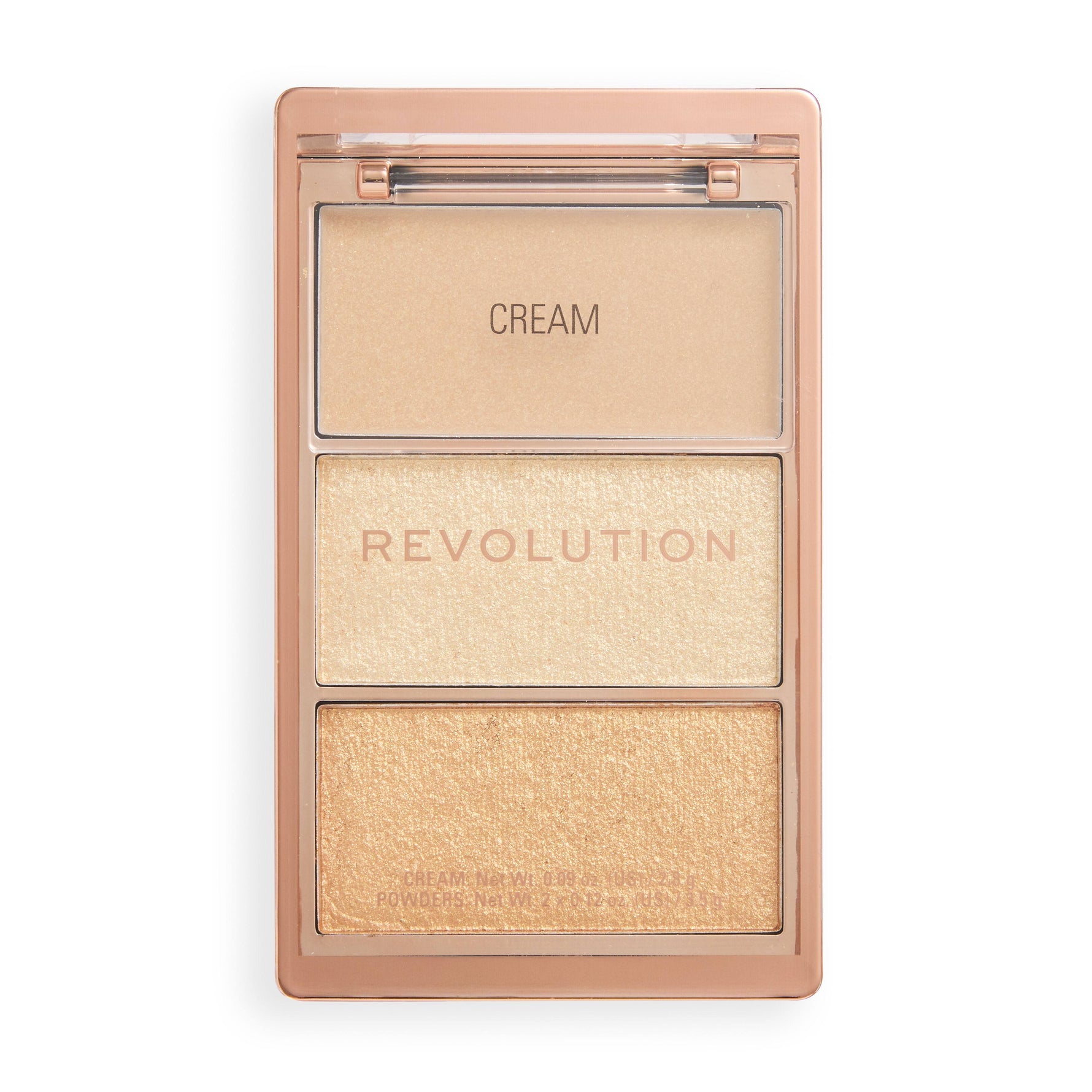 Revolution Highlight Icon Palette Rosy Gold Glow 6.3gm