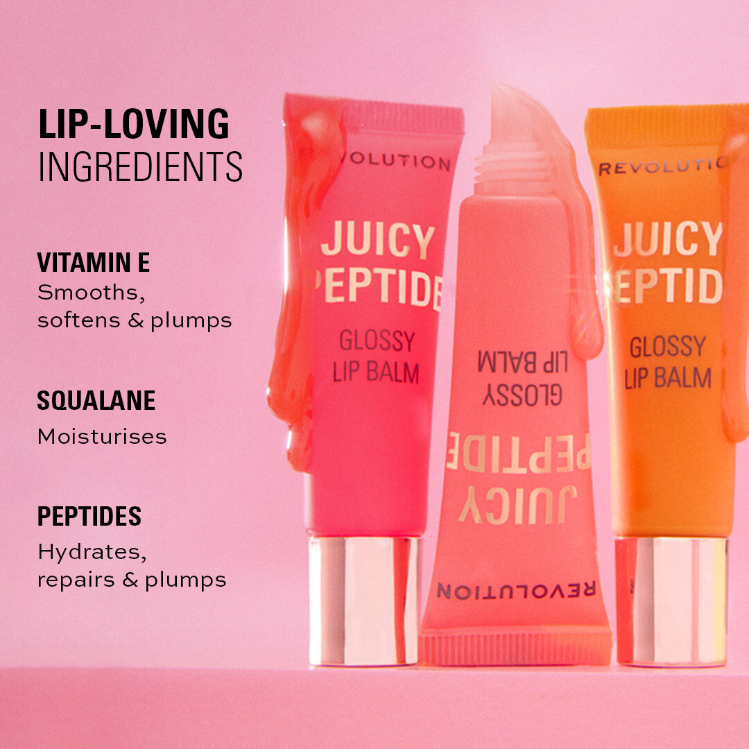 Revolution Juicy Peptide Lip Balm Mint Mojito Green 8ml