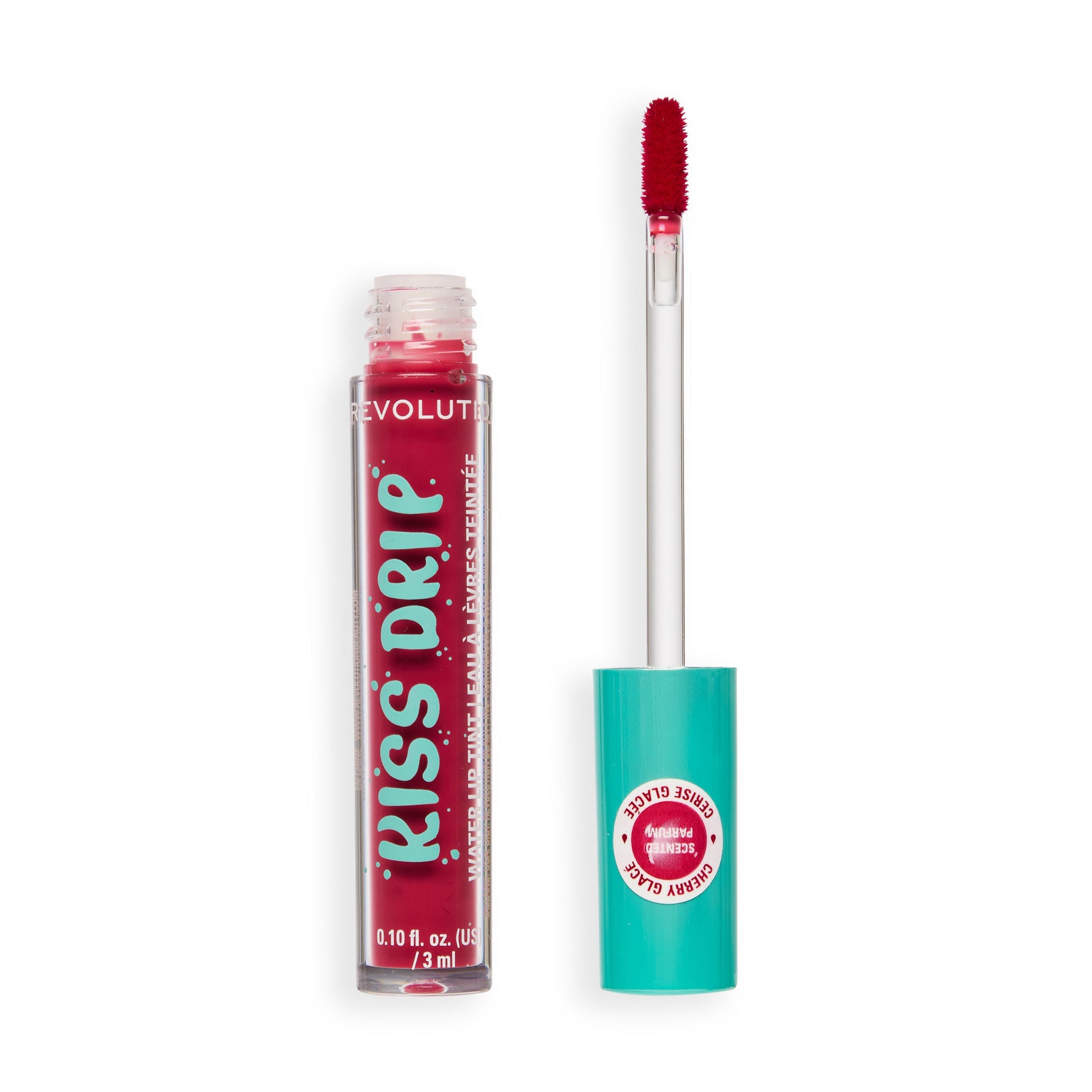 Revolution Kiss Drip Water Lip Tint Cherry Glace 3ml