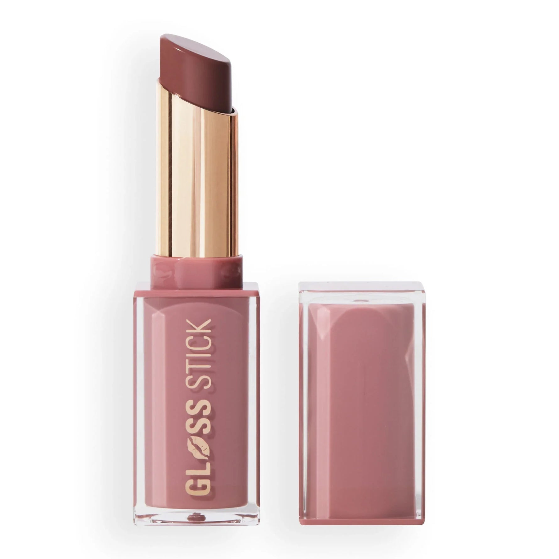Revolution Pout Lip Gloss Stick Creme Brulee Mauve