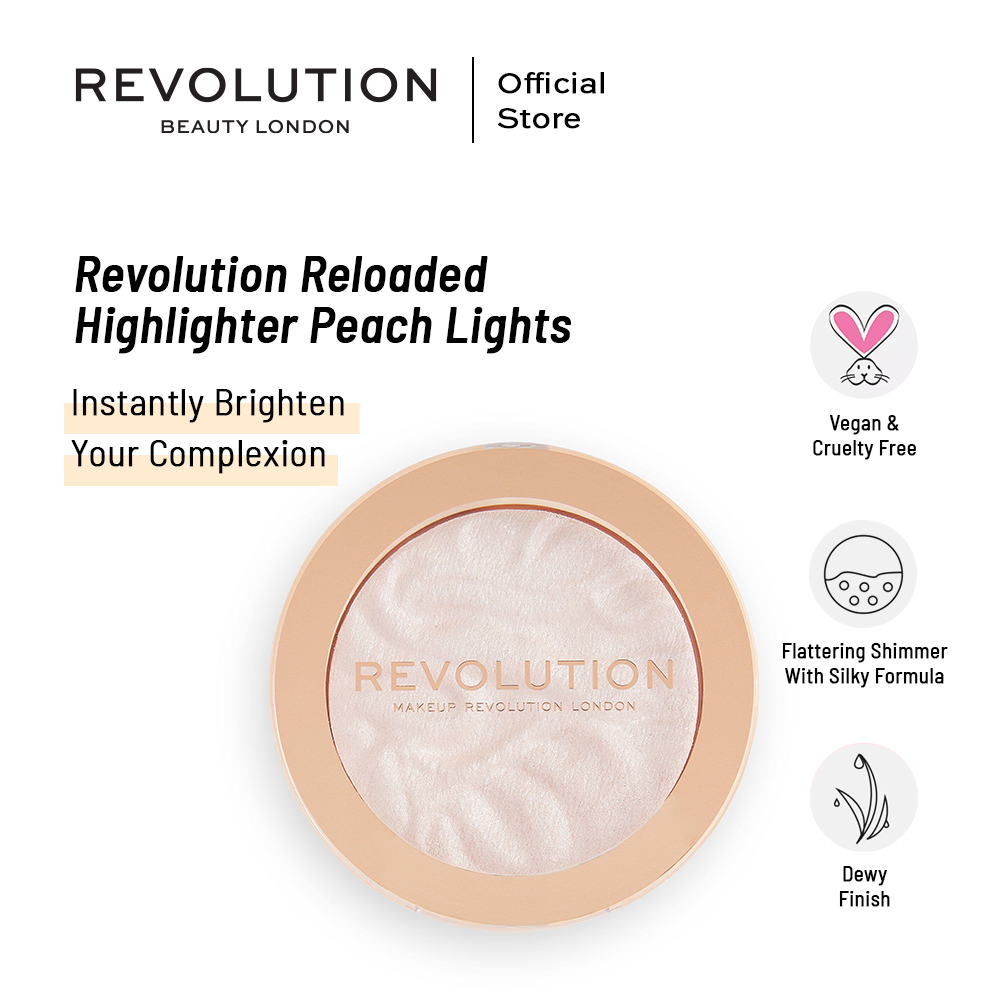 Makeup Revolution Reloaded - Highlighter Peach Lights
