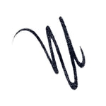 Black wavy line on a white background