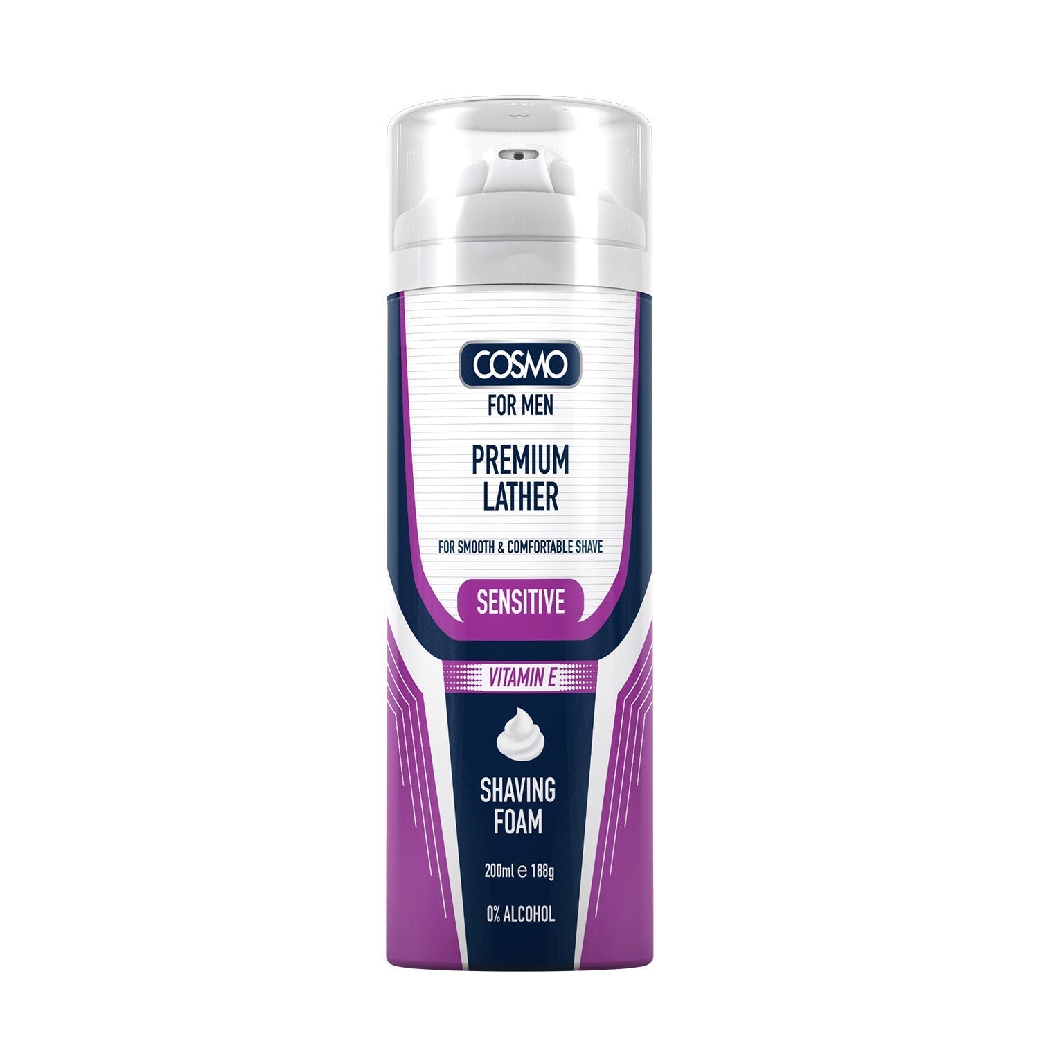 Cosmo Shaving Foam Sensitive Vitamine E - 200ml