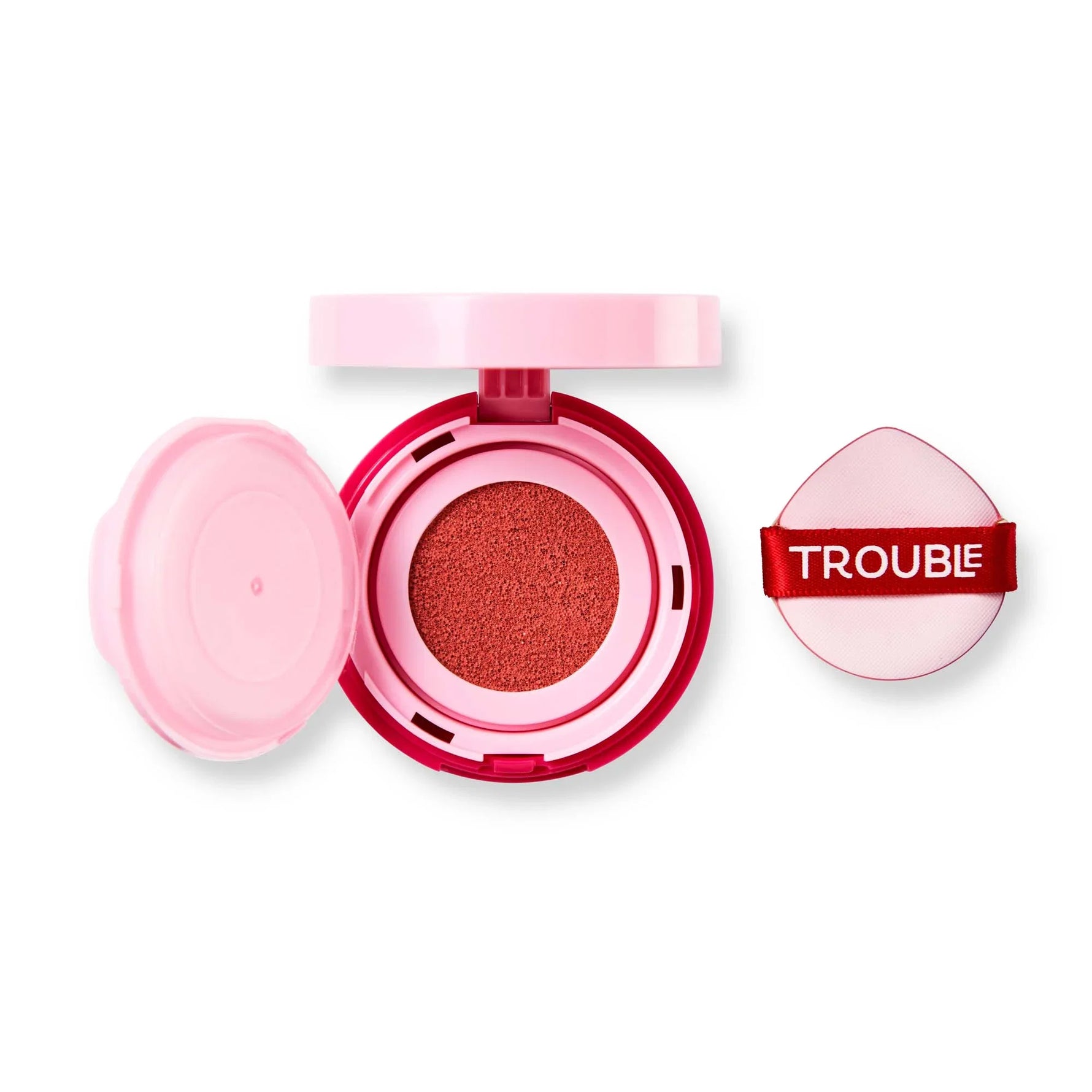 Trouble Maker Press Play Blush Cushion On Repeat Rosie Pink 4gm