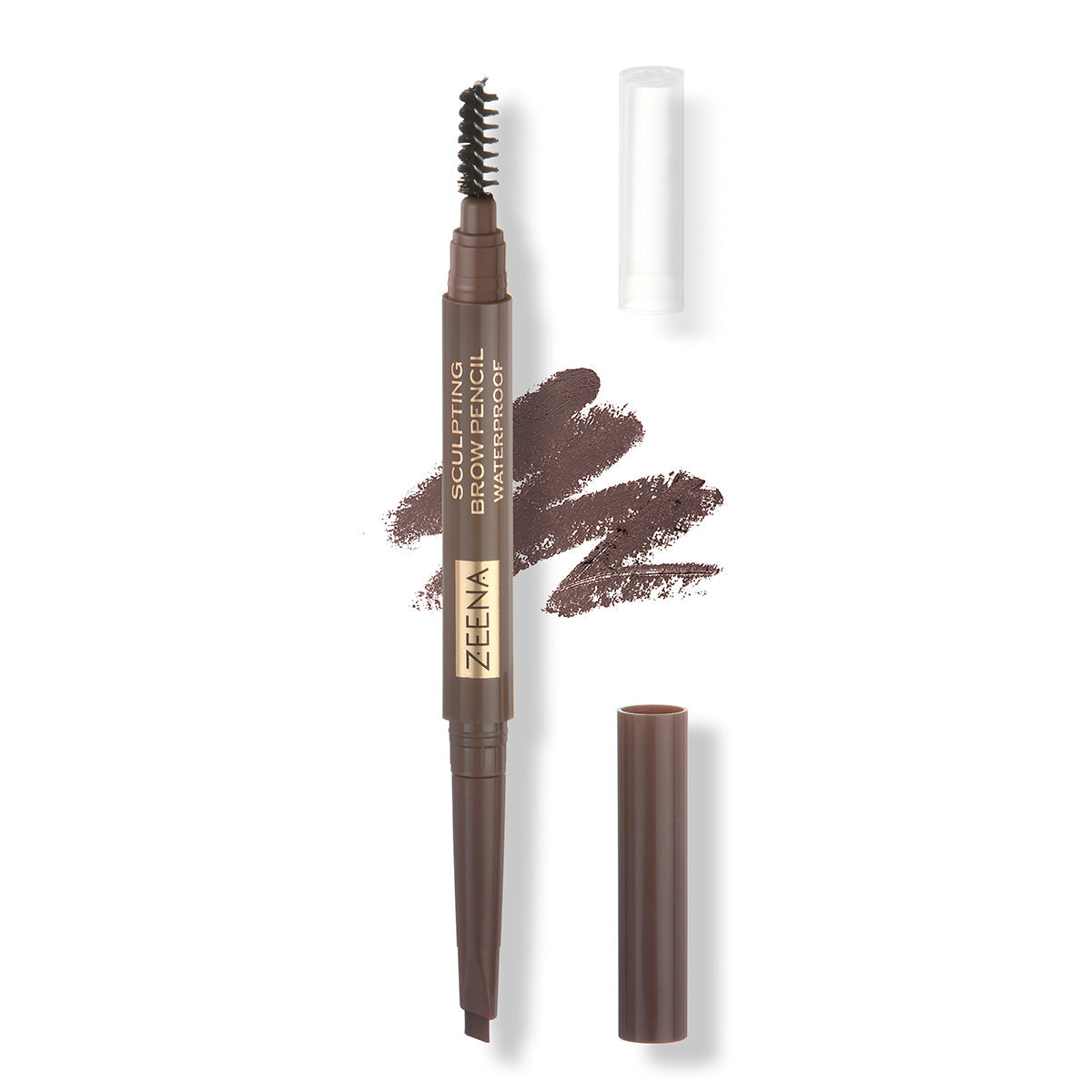 Zeena- Sculpting Brow Pencil Waterproof - 020 Chocolate Brown