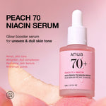 Peach 70% Niacinamide Serum - Anua