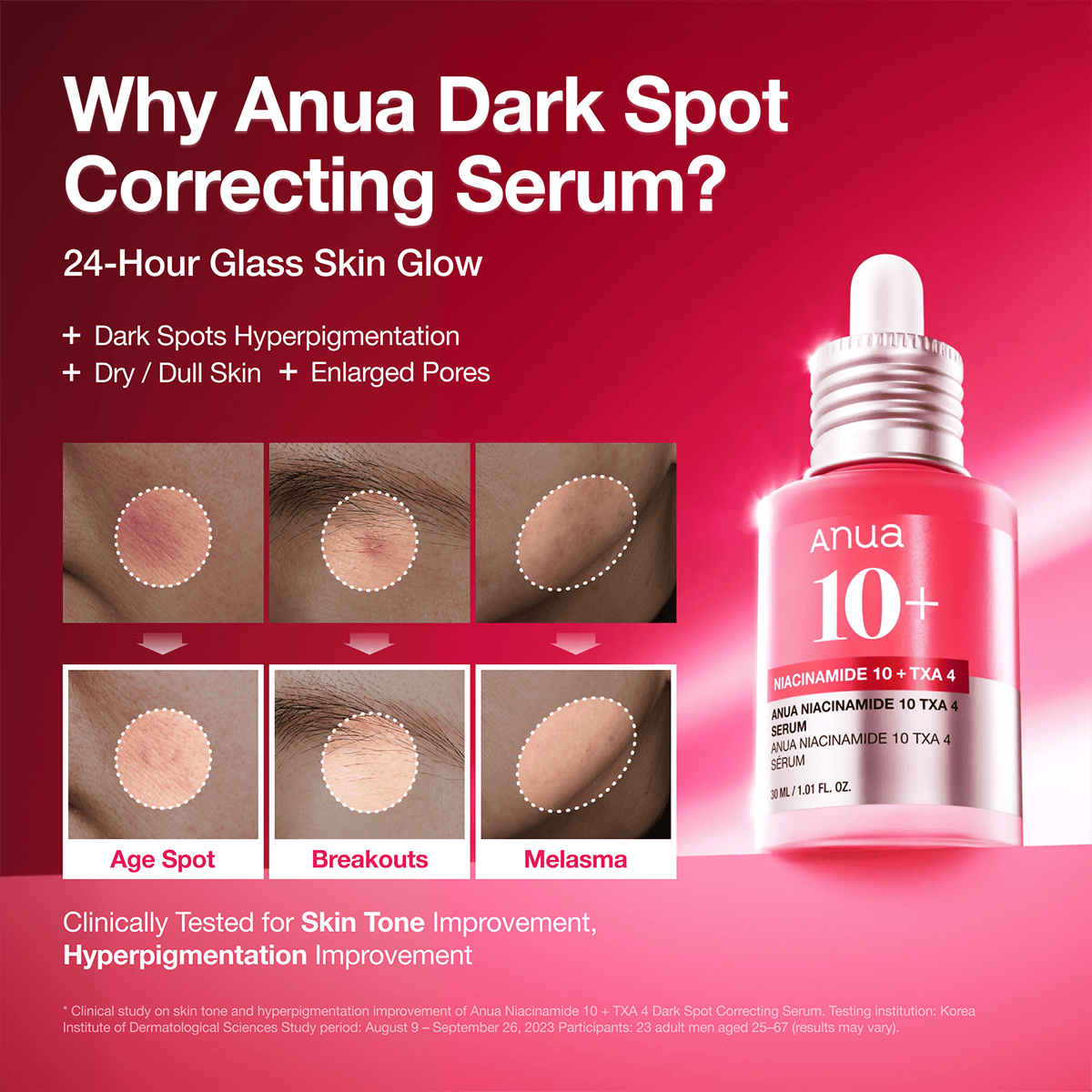 Niacinamide 10 TXA 4 Serum for Brightening and Dark Spots - Anua