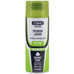 Cosmo Shaving Foam Soothing Aloe Vera - 400ml White Dome & Bottom