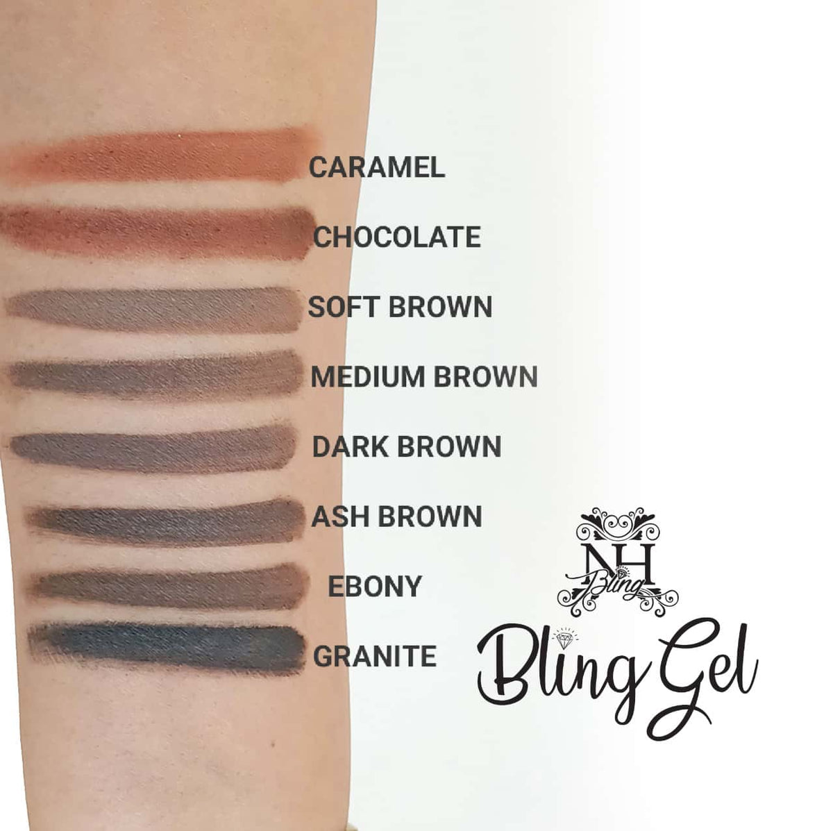 BLING EYE LINER & EYE BROW GEL