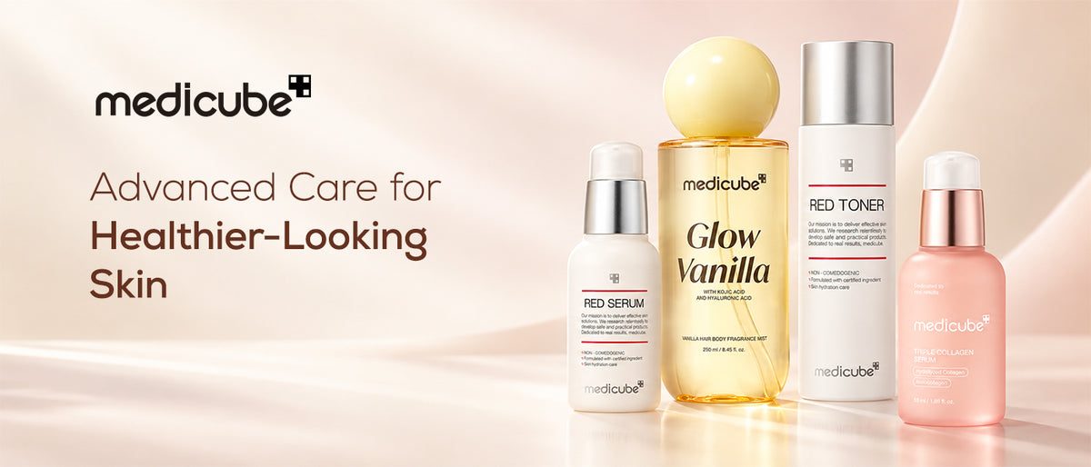 Medicube Korean skincare at Glamverse