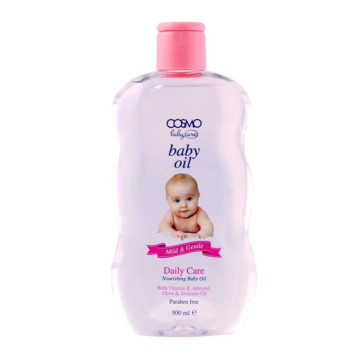 Cosmo Baby Oil - 500ml (New Design)