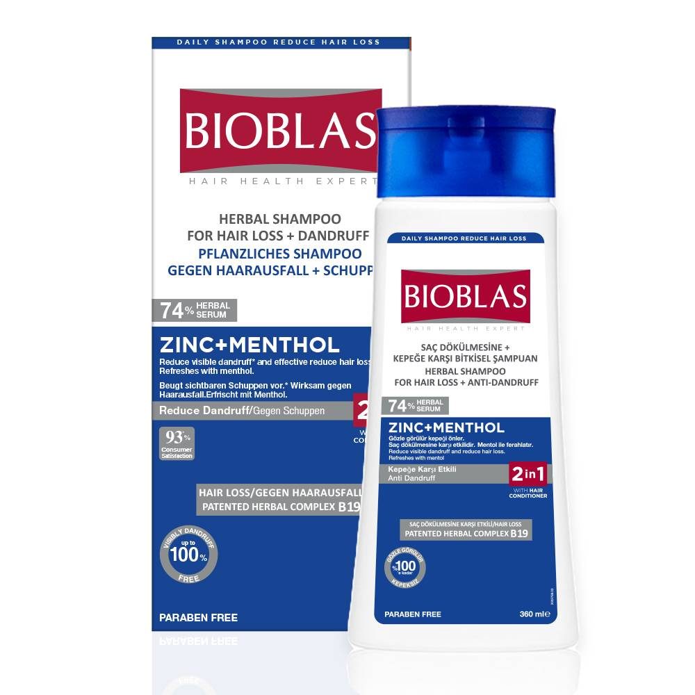 Bioblas Anti-Hair Loss - And Anti-Dandruff Shampoo 360ml