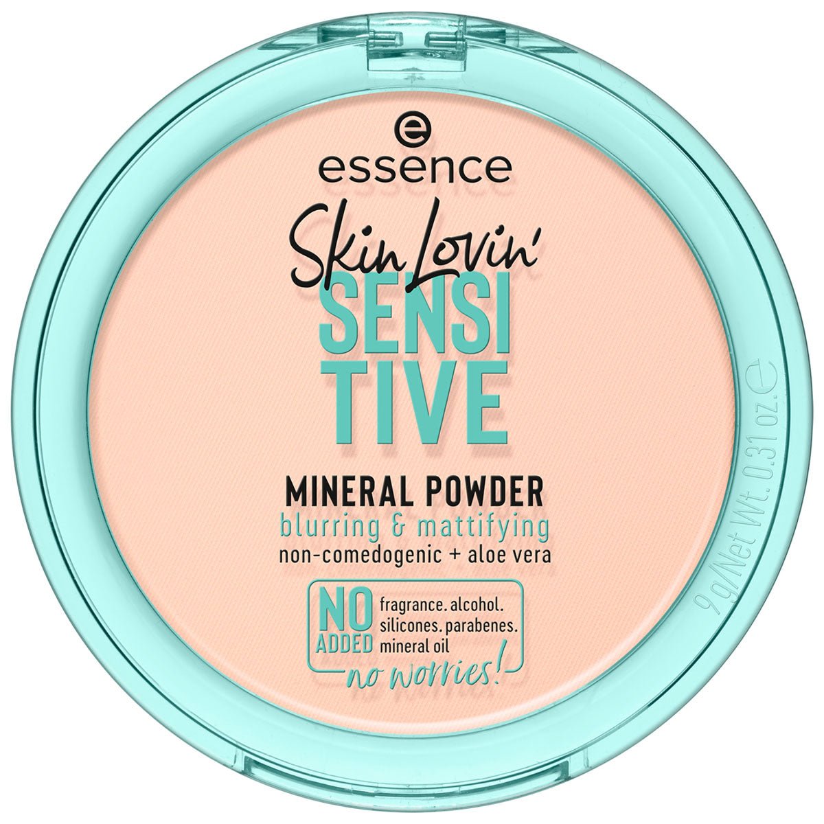 Essence Skin Lovin Sensitive Mineral Compact Powders - 01 Translucent - AllurebeautypkEssence Skin Lovin Sensitive Mineral Compact Powders - 01 Translucent