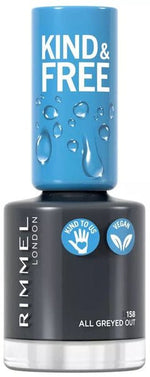 Rimmel Kind & Free Nail Polish -158 All Grey Ou - AllurebeautypkRimmel Kind & Free Nail Polish -158 All Grey Ou