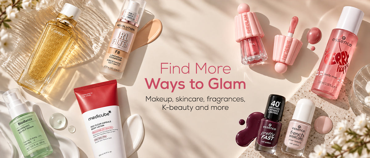 Find more ways to glam - makeup, skincare, fragrances, K-beauty and more